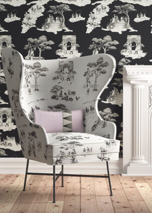 Harlem Toile Wallpaper Rush Fee